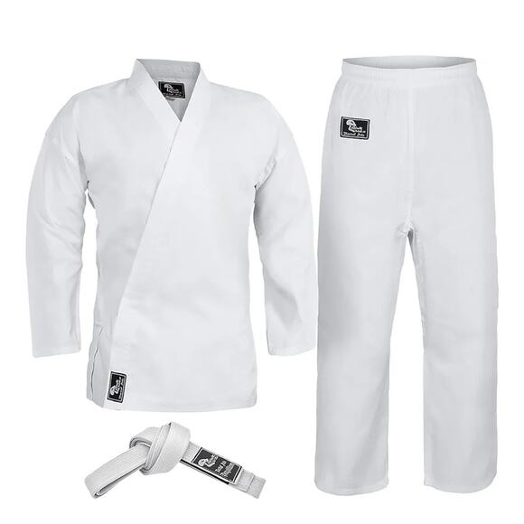 Hawk Sports Karate Uniform for Kids Lightweight Student Karate Gi with Belt 0 - Picture 4 of 4